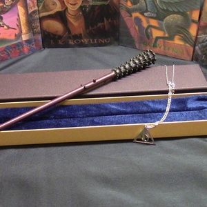 COPY - Fred Weasley Wand w/ FREE Deathly Hallow Necklace